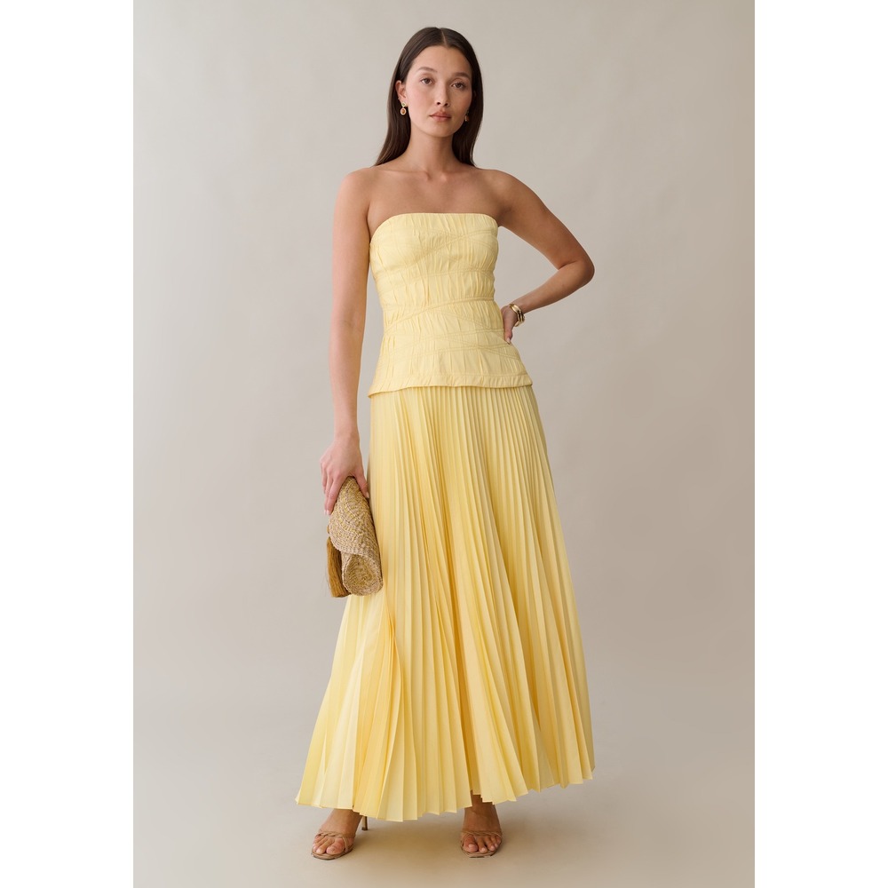 Few Moda The Ada Dress in Yellow / Size 8 / MSRP $247 / NWT